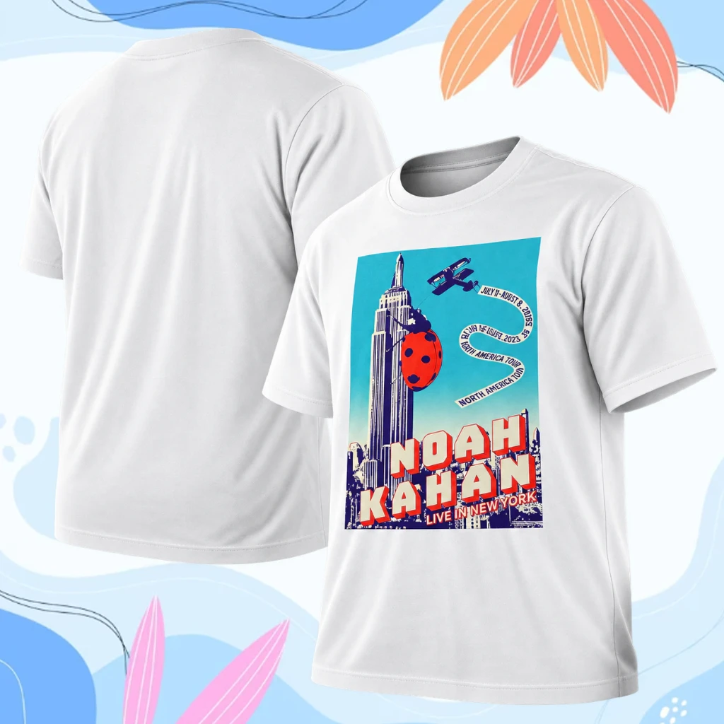 Noah Kahan New York 2026 Event Poster Unisex T-Shirt